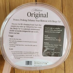 Sleepy Tie Medium Hair Set